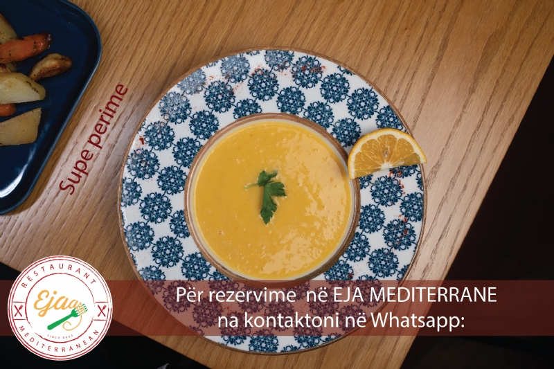 Supe perime nga Restorant EJA MEDITERRANE, rezervim restorant premium Ti...