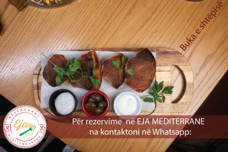 Buka e shtepise nga Restorant EJA MEDITERRANE, rezervim tavoline restora...