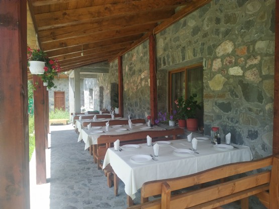 Culinary tourism with traditional dishes, Traditional dishes from Hotel Alpini Lepushe, Restaurant Bujtina, meat on skewers, Mishavina and maza, Blueberry drinks