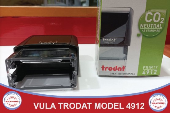 Vula TroDat model 4912 / Vula E Vjeter Tirane / vula per biznes /  Vula xhepi / Vula katrore / Vula rrethore / Vula drejtkendesh / Vula ne Tirane / dyqan per vula / vula te personalizuara / VULA COLOP / VULA TRAXX / VULA BROTHER  